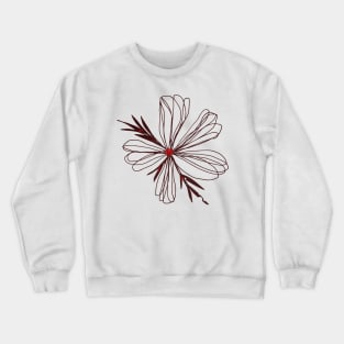 Floral pattern Crewneck Sweatshirt